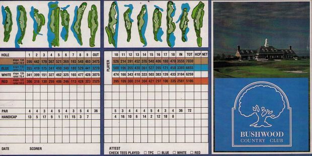 Lot 69 - Caddyshack prop scorecard | Piece of the Past