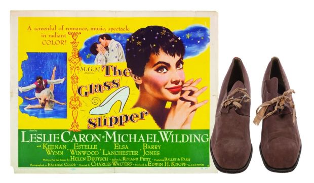 Lot 3 - Michael Wilding’s Shoes from "The Glass Slipper." | Van Eaton Galleries