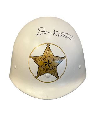 Lot 193 - Don Knotts Autographed Barney and the Sidecar Helmet Prop | Other auctions