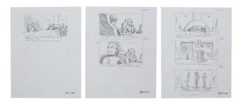 Austin Powers: International Man of Mystery | Three Scene #71 Storyboard Illustrations | Julien’s