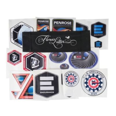 INTERSTELLAR (2014) - Lot #256 : Flora‘s Letter Cast Chairback with Collection of Production-Made Decals