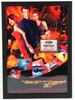 James Bond The World is Not Enough (1999) - A King Industries prop ID Badge used in the Caspian… | Ewbank’s