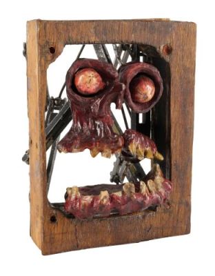 EVIL DEAD II (1987) - Lot #120 : Mechanical Stop-Motion Necronomicon Ex-Mortis "Animated Face" Used for Title Sequence