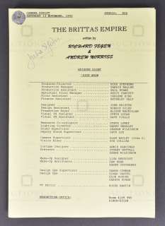 Lot 147 - THE BRITTAS EMPIRE (BBC SITCOM) - ORIGINAL CAMERA SCRIPT