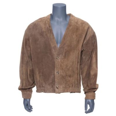 MOONLIGHTING (T.V. SERIES, 1985-1989) - Lot #414 : David Addison Jr.‘s (Bruce Willis) Suede Cardigan