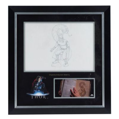 THOR (2011) - Lot #975 : Hand-Drawn Loki Mythology Book Artwork