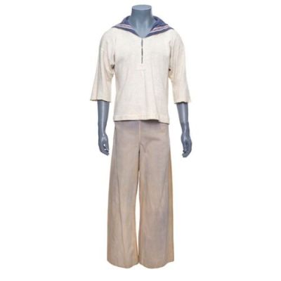 POPEYE (1980) - Lot #1049 : Planet Hollywood Collection: Popeye‘s (Robin Williams) Sailor Costume