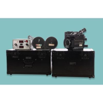 Chicken Run (2000)/Wallace & Gromit: the Curse of the Were-Rabbit (2005) | Lot  31. Functional Mitchell BNCR 35mm Camera Used on Chicken Run and Curse of the Were-Rabbit | Propstore