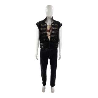 Heels Jack Spade Stephen Amell Screen Worn Belt, Dark Wash Jeans, Cutoff Fwd Shirt & Mto Vest Ch 4 Sc Multiple Ep 208 | VIP Fan Auctions