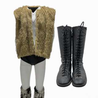 The Iron Claw Brusier Brody Cazzey Louis Cereghino Screen Worn Vest , Wrestling Trunks, Shin Covers & Wrestling Boots Ch 1 Sc 34, 35 | VIP Fan Auctions