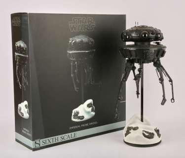 Sideshow Collectibles - Star Wars 1/6 scale action figure ’ Imperial Probe Droid ’. Detailed Sixth… | Ewbank’s