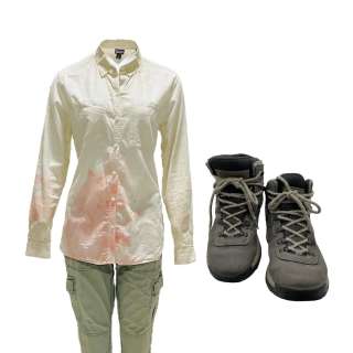 Civil War Lee Kirsten Dunst Screen Worn Shirt, Pants & Boots Ch 7a Sc 96 – 112 | VIP Fan Auctions