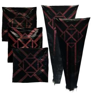 Lot #174: Vikings Valhalla Harald Sigurdsson (Leo Suter) Production Used Flag Set Ep 101-104