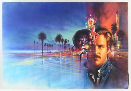 Lot 7007 - 8 Million Ways to Die (1986) Original artwork by British designer and artist Brian Bysouth, gouache…