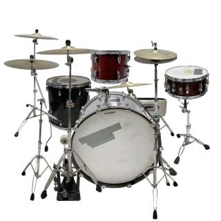 Road House Screen Used Tom Drum, Floor Time Drum, Kick Drum, Snare Drum, Drum Chair Seat, Foot Pedal, Drum Chair Stand, Drum Legs, Stands, Cymbals & Hi Hat Cymbals | VIP Fan Auctions