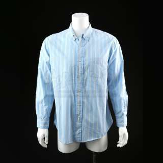 Breaking Bad | Walter White’s (Bryan Cranston)”Kafkaesque” Blue with Yellow Stripes Button-up Shirt | Propstore