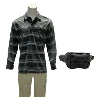 Everything Everywhere All at Once Waymond Wang Screen Worn Double Shirt, Pants & Fanny Pack | VIP Fan Auctions
