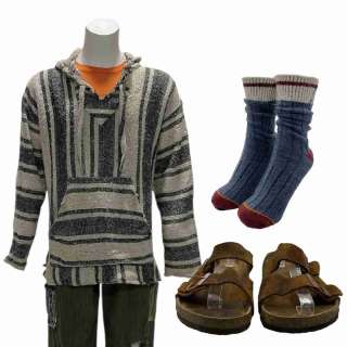 Y2K Garrett (Kyle Mooney) Screen Worn Baha Jacket, T-Shirt, Pants, Socks & Sandals Ch 2 Sc 56-70 | VIP Fan Auctions