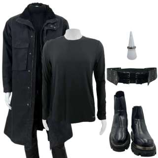 Heart Eyes David (Yoson An) Screen Worn Coat, Jumper, Undertop, Pants, Belt, Ring & Boots Ch 2 Sc 60 | VIP Fan Auctions