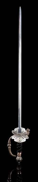 MASK OF ZORRO (1998) - Lot 261 - Zorro‘s (Banderas and Hopkins) Hero Metal Sword