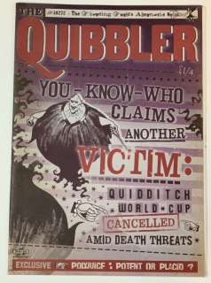 Harry Potter and the Deathly Hallows: Part 1 (2010) - Voldermort Complete Quibbler Magazine | Hanlin Auction Service