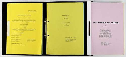 Lot 4241 - The Mark Wolff Collection: Three Original Production Scripts, Black Hawk Down (2001) The Kingdom of…