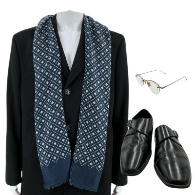 The Handmaid’s Tale Joseph Lawrence Screen Worn Overcoat, Scarf, Glasses & Shoes | VIP Fan Auctions