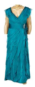 Lot 748 - Unique (Played by Alex Newell) turquoise dance dress.