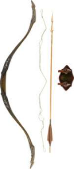 Orlando Bloom "Legolas" Signed Short Bow from The Hobbit: The Desolation of Smaug (New Line Cinema, 2013).