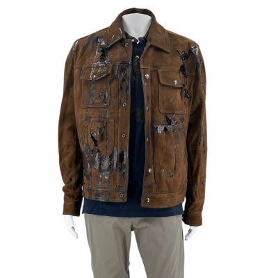 Lot 61: Onslaught Baylor Screen Worn Jacket, Shirt & Pants Ch 1 Sc 46 | VIP Fan Auctions