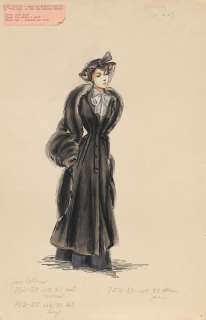 A costume design for Joan Collins in The Girl in the Red Velvet Swing | Bonhams