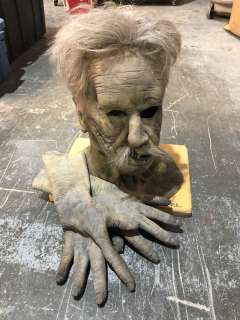 Lot 209 - "Percy Jackson: Sea Of Monsters" - Zombie Mask & pair of hands - 3 Piece set