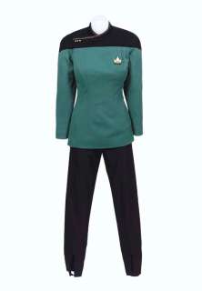 Star Trek - Lot 663 - DEANNA TROI‘S STARFLEET DRESS UNIFORM