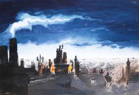 TONY WALTON (ENGLISH, B. 1934): An original preliminary painting from Mary Poppins, Walt Disney, circa 1964, | Bonhams