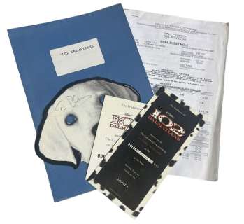 Lot 2 - 102 Dalmatians (2000) - Script, Call sheet, Cast Crew 2 Tickets and Signed Tim McInnerny Promo