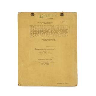A GONE WITH THE WIND DIALOGUE CONTINUITY SCRIPT | Bonhams
