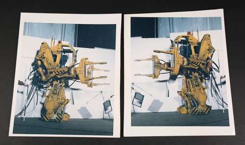 Alien & Aliens Collection Auction | Set of Two Lighting Test Images of the Power Loader | Propstore