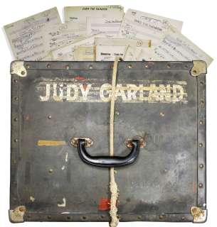Judy Garland Owned Orchestral Arrangements, Housed in Her Trunk Stamped ’’JUDY GARLAND’’ -- Hundreds of Arrangements Including ’’Over the Rainbow’’ Used in ’’The Judy Garland Show’’ & Other Acts | Nate Sanders