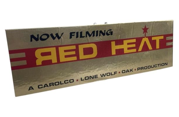 Lot 407 - Red Heat (1988) - Cast & Crew Parking Pass