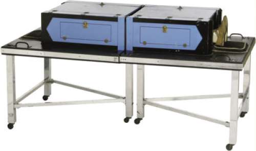 Blackstone Blue Thin Model "Sawing" Illusion. A very popular device for the classic "sawing your assistant in half" illusion... | Heritage