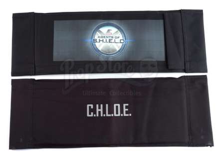 Marvel‘s Agents of S.H.I.E.L.D. - Lot 471 - Daisy Johnson and Deke Shaw Cast Member Chairbacks