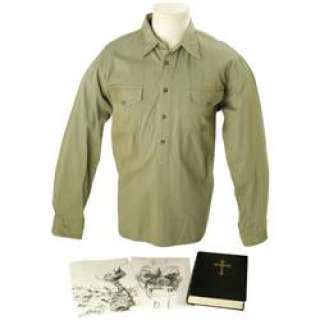 Lot 21024 - Exorcist: The Beginning Shirt, Prop & Sketches