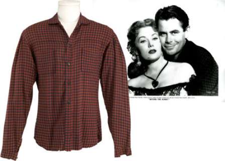 Glenn Ford’s Flannel Shirt from The Redhead and the Cowboy.... | Heritage