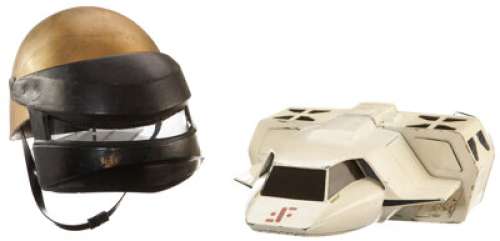 V Prop Helmet and Shuttle Miniature.... | Heritage