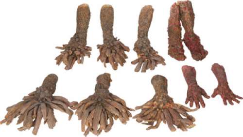 Nip/Tuck "Tree Man" Make-up Prosthetics....