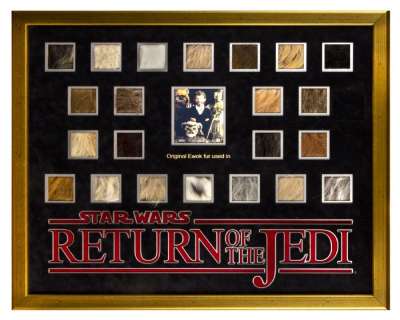 "Star Wars: Return of the Jedi" Ewok Fur Prop Display. | Van Eaton Galleries