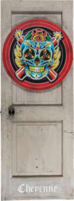 A Prop Door from "The Expendables."...