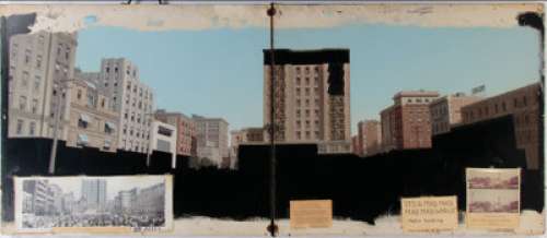 It’s a Mad, Mad, Mad, Mad World Matte Painting Establishing Shot of a Plaza and Accompanying Materials (United Artists, 1963). | Heritage