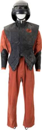 Visitor Shock Trooper Costume Ensemble from V (Warner Bros. TV, 1984-1985)....