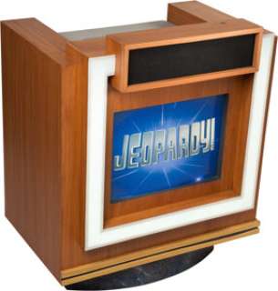 Contestant Podium #1 with Buzz-In Button and Lit Graphics (Retired 2002) from Jeopardy (CBS ... | Heritage